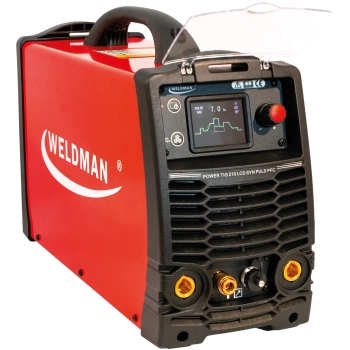 Weldman Power TIG 210 LCD AC/DC SYN Puls PFC